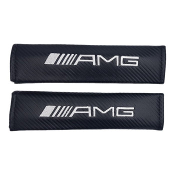 Μαξιλαράκια Ζώνης Carbon AMG σετ 2 τεμαχίων