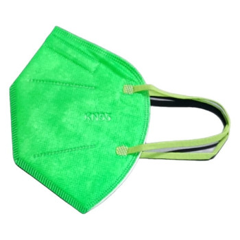 Μάσκα Υψηλής Προστασίας KN95 3D Care Protective Πράσινο 1τμχ
