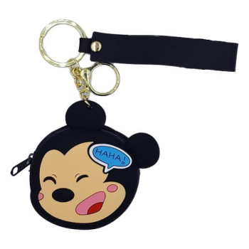 Πορτοφόλι Σιλικόνης και Αξεσουάρ Τσάντας Γελαστό Ποντίκι