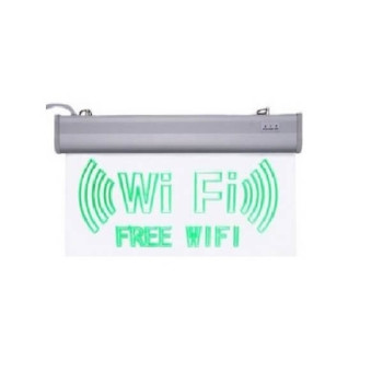 Επαναφορτιζόμενη Πινακίδα Σήμανσης LED Διπλής Όψης Wi-Fi