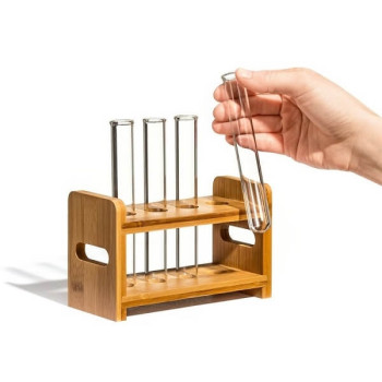 Γυάλινα Σφηνοπότηρα - Δοκιμαστικοί σωλήνες - Σετ των 4 τμχ