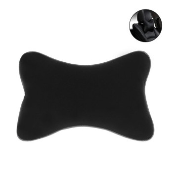 Μαξιλάρι Aυχένα Aυτοκινήτου Mαύρο από Πολυεστέρα