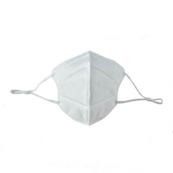 Rusbek Μάσκα Προστασίας FFP2 5-Layers Λευκό - 2τμχ