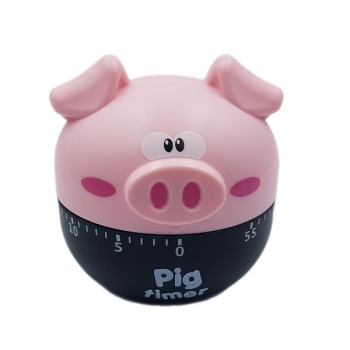 Χρονόμετρο Μαγειρικής Pig Timer - Ροζ