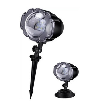 SnowFall Αδιάβροχος Νυχτερινός Χριστουγεννιάτικος Φωτισμός Super-Wide Λευκό