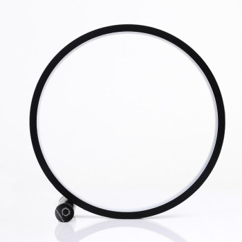 Allocacoc Round Lamp Στρογγυλή Διακοσμητική Λάμπα 25cm Black με Δώρο Τροφοδοτικό