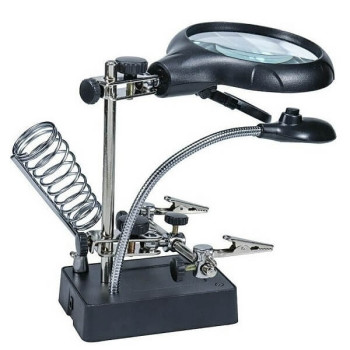 Βάση με Μεγενθυτικό Φακό Κολλητηριού