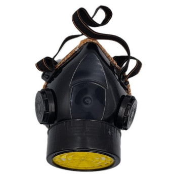 ντιασφυξιογόνα Μάσκα Μονή Με Φίλτρο Ενεργού Άνθρακα
