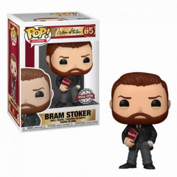 Funko POP Icons - Bram Stoker with Book Vinyl Figure