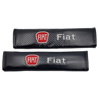Μαξιλαράκια Ζώνης Carbon Fiat σετ 2 τεμαχίων