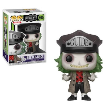 Funko POP Movies Beetlejuice - Beetlejuice with Hat 605 Vinyl Figure