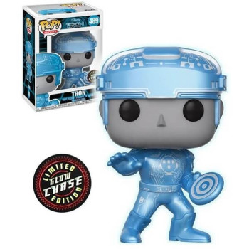 Funko POP Movies - Tron Metallic GITD 489 Vinyl Figure Exclusive Chase