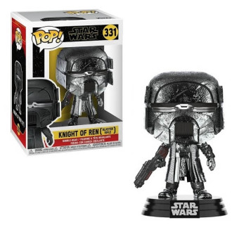 Funko POP Star Wars Ep.9 - Knights of Ren Blaster (Hematite Chrome) 331 Bobble-Head