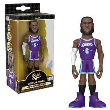 Funko Vinyl Gold Lakers - Lebron James Premium Figure 13cm