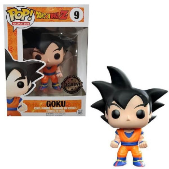 Funko POP Animation Dragon Ball Z - Goku (Black Hair) 9 Vinyl Figure Exclusive