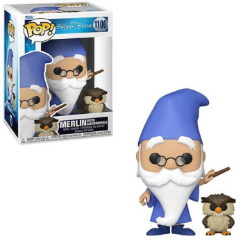 Funko POP Disney Sword in the Stone - Merlin with Archimedes 1100 Vinyl Figure