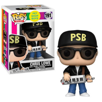 Funko POP Rocks Pet Shop Boys - Chris Lowe 191 Vinyl Figure