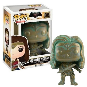 Funko POP Heroes Batman v Superman - Wonder Woman (Patina) 86 Vinyl Figure
