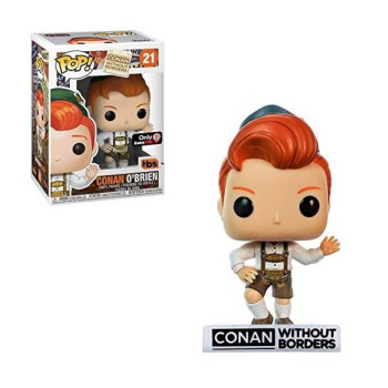 Funko POP Conan Without Boarders - Conan O'Brien (Bavarian) 21 Vinyl Figure