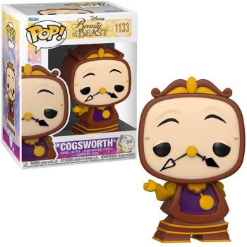 Funko POP Disney Beauty and the Beast - Cogsworth 1133 Vinyl Figure