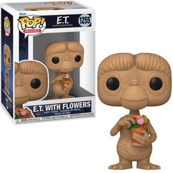 Funko POP Movies E.T. The Extraterrestrial - E.T with Flowers 1255 Vinyl Figure 
