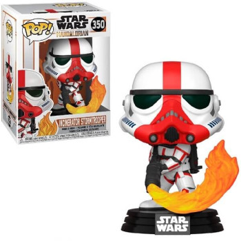 Funko POP Star Wars The Mandalorian - Incinerator Stormtrooper 350 Vinyl Figure