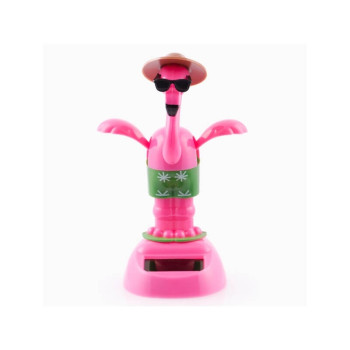 Ηλιακή Κούκλα με Κίνηση Φλαμίνγκο - Ο Φλόιντ 