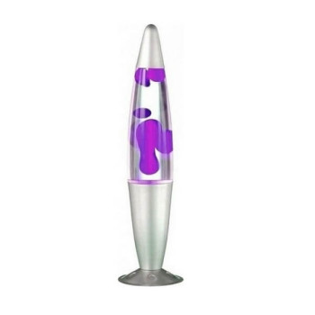 Φωτιστικό Λάβας - Lava Lamp 34cm - Μωβ