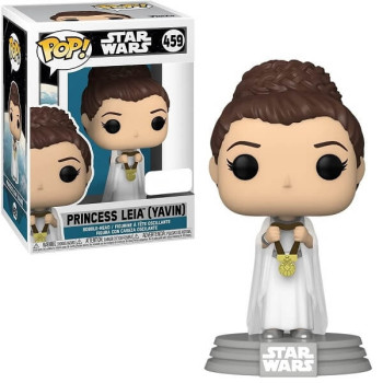 Funko POP Movies Star Wars - Princess Leia (Yavin) 459 Bobble-Head Exclusive
