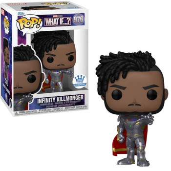 Funko POP Marvel What If? - Infinity Killmonger 976 Bobble-Head Funko Shop Exclusive