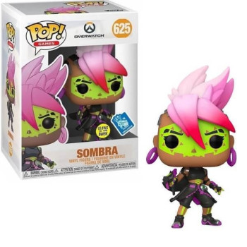 Funko POP Games Overwatch - (Los Muertos) Sombra GiTD 625 Vinyl Figure Exclusive 