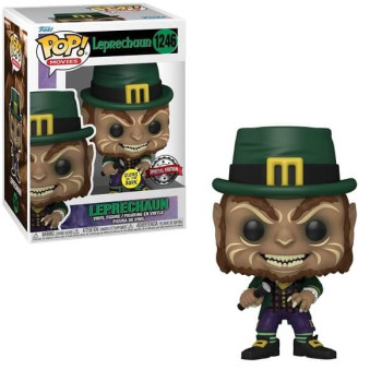 Funko POP Movies Leprechaun - Leprechaun GiTD 1246 Vinyl Figure Special Edition Exclusive