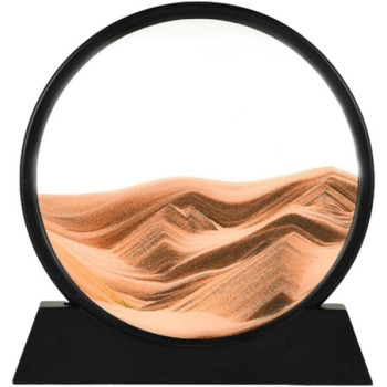 Πλαστικό Διακοσμητικό με Άμμο 26Χ29Χ5 - Πορτοκαλί 