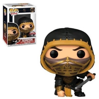 Funko POP Movies Mortal Kombat - Scorpion 1148 Vinyl Figure Special Edition Exclusive