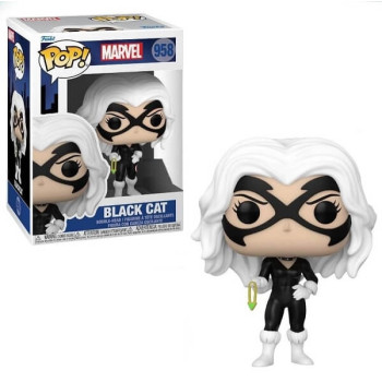 Funko POP Marvel Spiderman - Black Cat 958 Bobble-Head Special Edition (Damaged Box)
