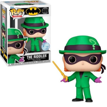 Funko POP Heroes DC Super Heroes - The Riddler 469 Vinyl Figure Special Edition Exclusive