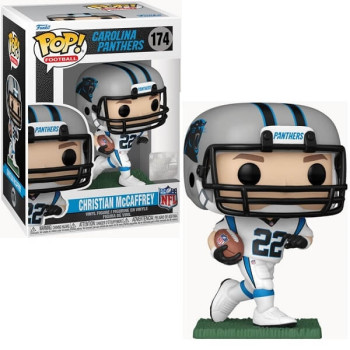 Funko POP NFL Panthers - Christian McCaffrey 174 Vinyl Figure 