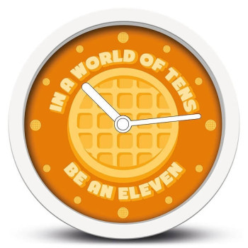 Επιτραπέζιο Ρολόι - Ξυπνητήρι Στρογγυλό Stranger Things - Be An Eleven