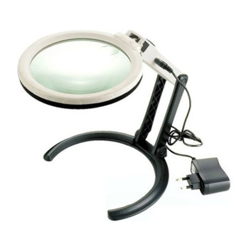 Μεγεθυντικός Φακός Επιτραπέζιος Με Φωτισμό Led 1.8x - 5x