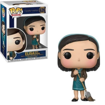 Funko POP Movies The Shape of Water - Elisa with Broom 626 Vinyl Figure