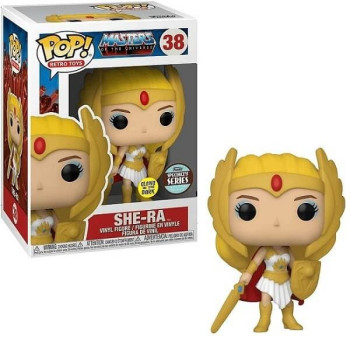 Funko POP Retro Toys Masters of the Universe - She-Ra GiTD 38 Vinyl Figure Special Edition Exclusive