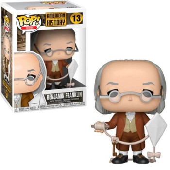 Funko POP Icons American History - Benjamin Franklin 13 Vinyl Figure