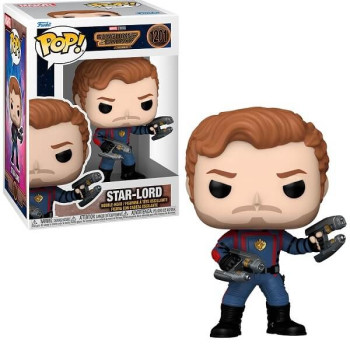 Funko POP Marvel Guardians of the Galaxy Vol. 3 - Star-Lord 1201 Bobble-Head