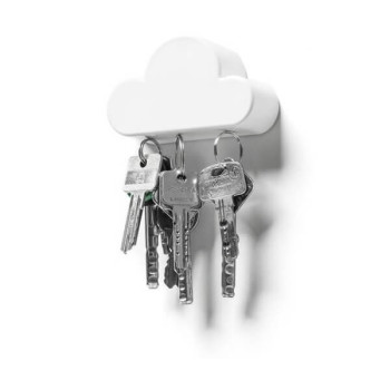 Μαγνητική Κλειδοθήκη σε Σχήμα Σύννεφο 10x6x3 cm