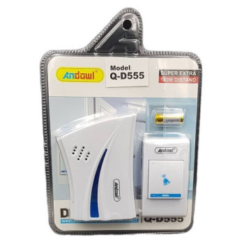 Ασύρματο Κουδούνι Πόρτας Πρίζας με 32 Μελωδίες