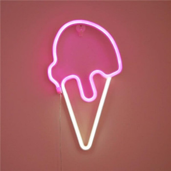 Επιτοίχιο Διακοσμητικό Led Παγωτό - Ice Cream Decoration Lamp USB