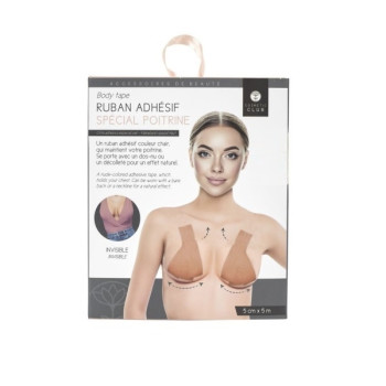 Γυναικεία Αυτοκόλλητη Ταινία Στήθους - Body Tape 5cm x 5m - Μπεζ