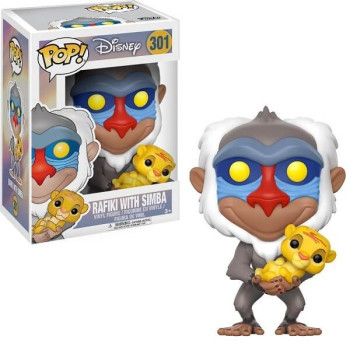 Funko POP Disney The Lion King - Rafiki with Simba 301 Vinyl Figure