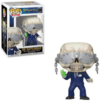 Funko POP Rocks Megadeth - Vic Rattlehead 320 Vinyl Figure