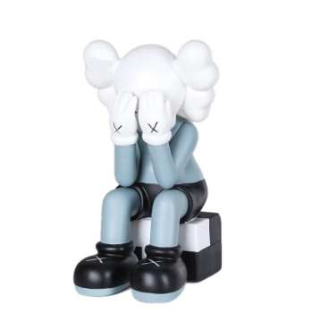 Πλαστικό Διακοσμητικό Σύντροφος 12Χ24Χ21 - Γκρι